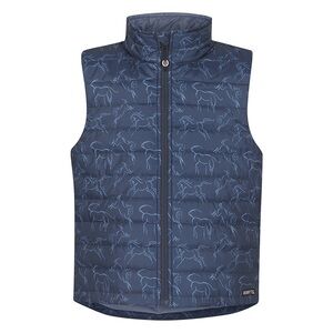 Kerrits Kids Quilted Vest - Navy